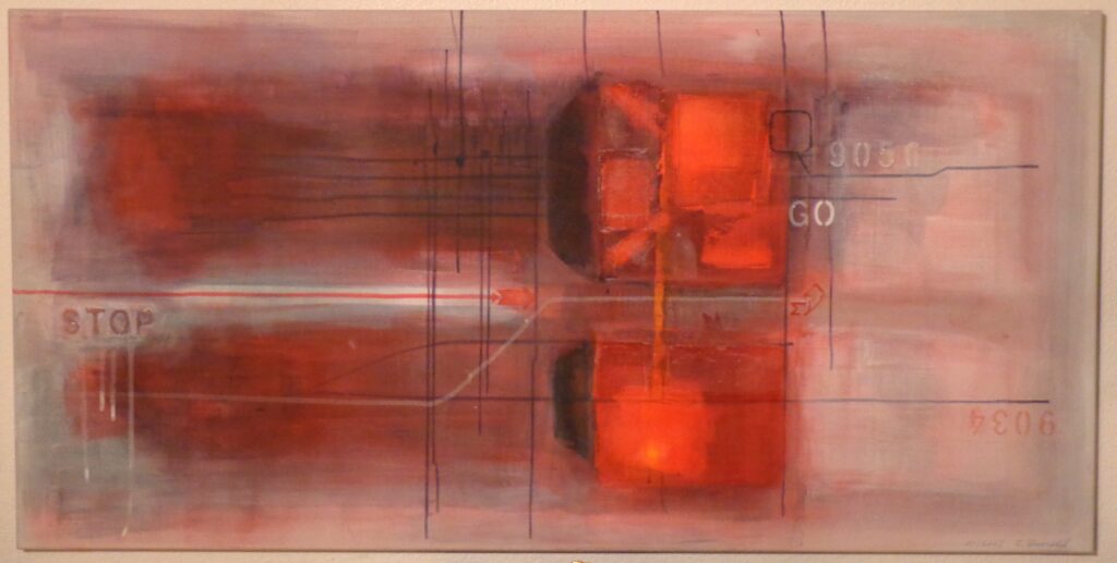 STOP and GO, Acryl, 60 x 120 cm (vergeben)